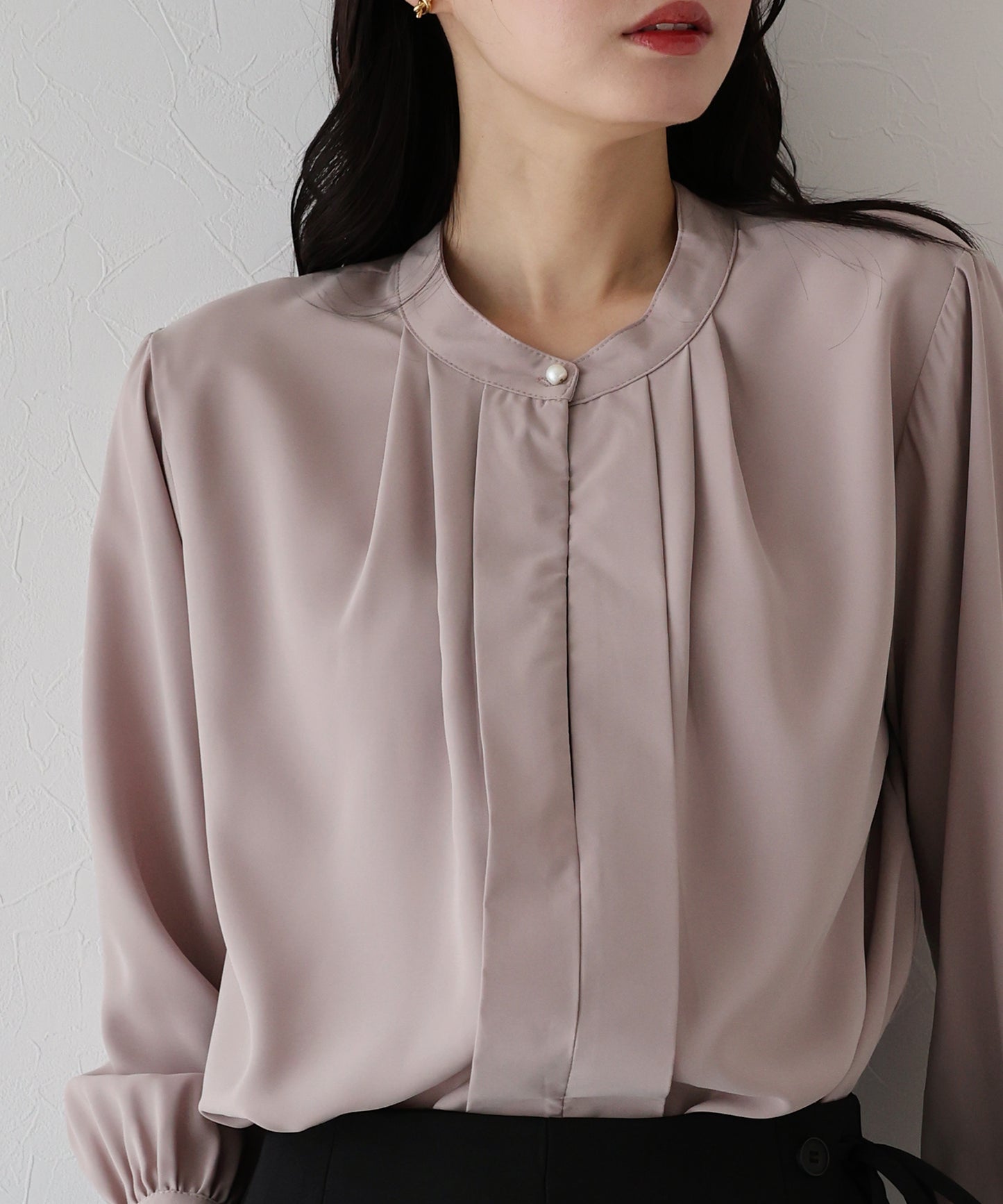 2WAYフロントタックブラウス【ネコポス】