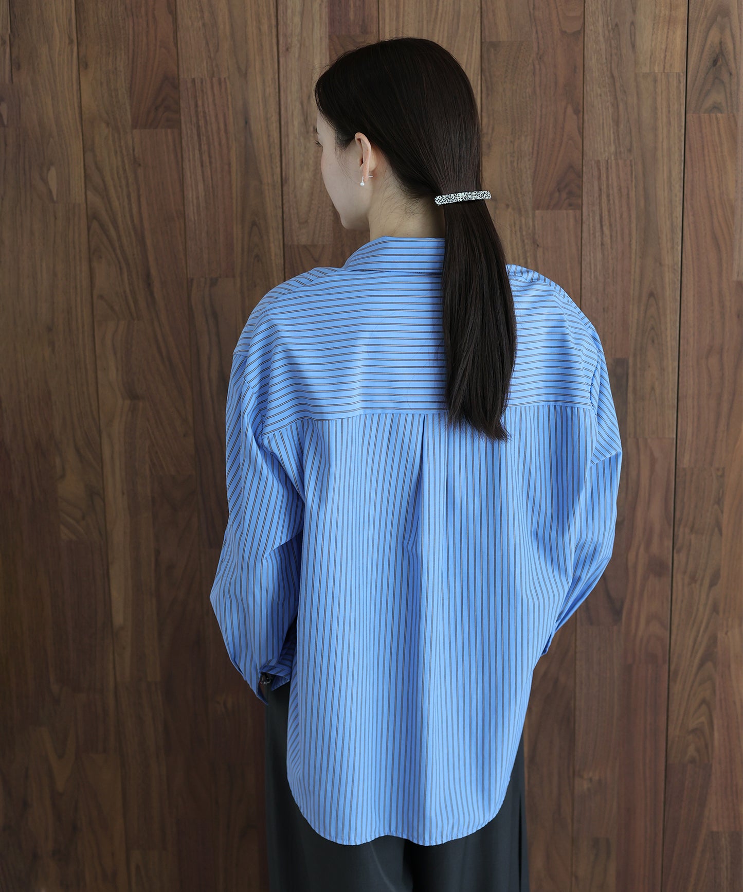 【早割5％OFF】カラーストライプシャツ【ネコポス】