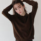 【早割5％OFF】ウール混フロントフリルポロニット