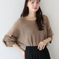 【TIME SALE】メッシュドルマンニット