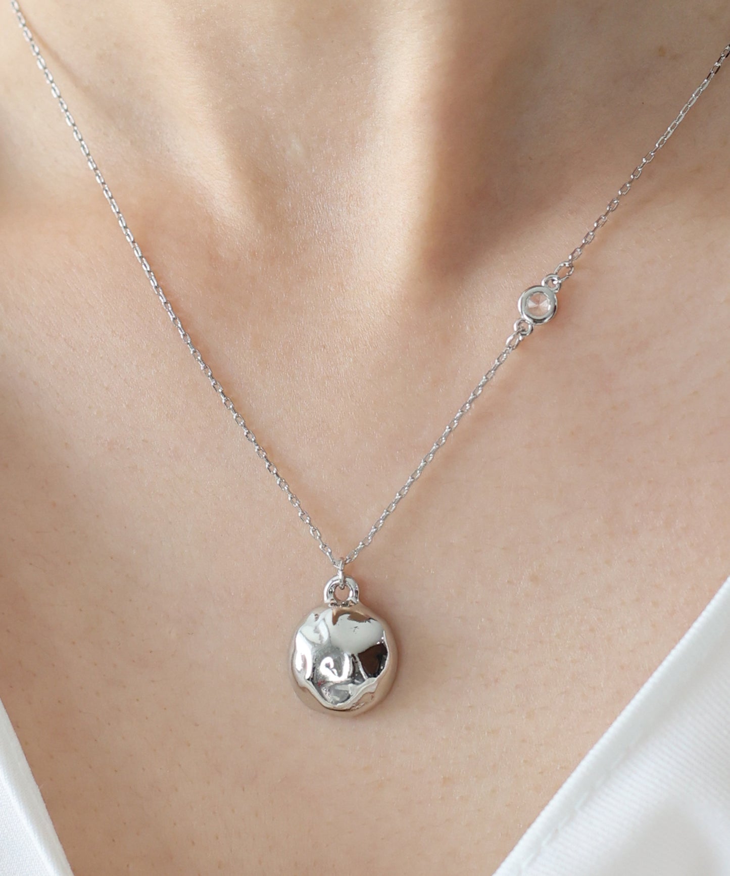 【早割5％OFF】ニュアンスモチーフネックレス/ニッケルフリー