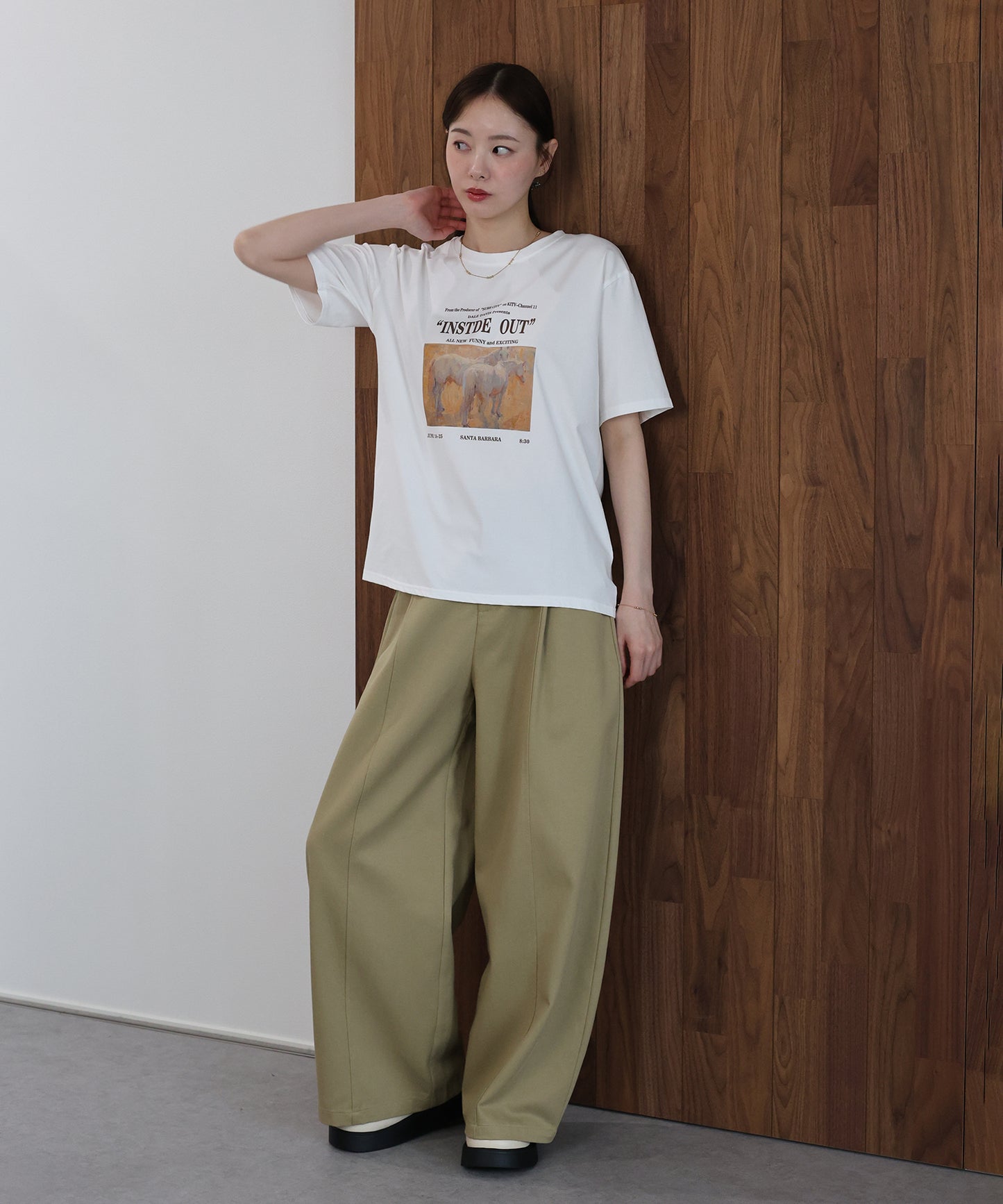 ホースグラフィックTシャツ【ネコポス】