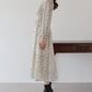 【TIME SALE】花柄シャーリングワンピース