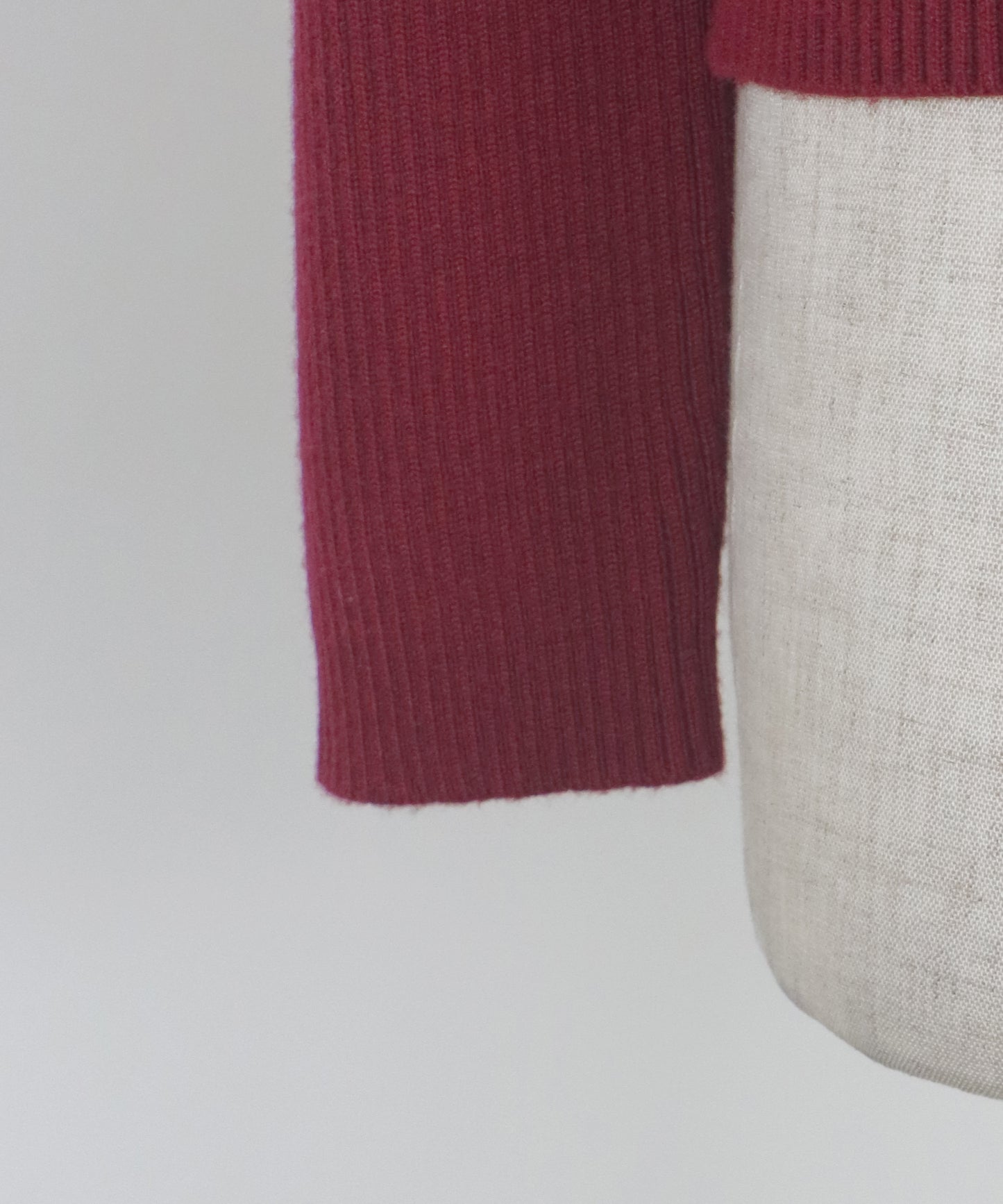 【TIME SALE】アシメフリルリブニット