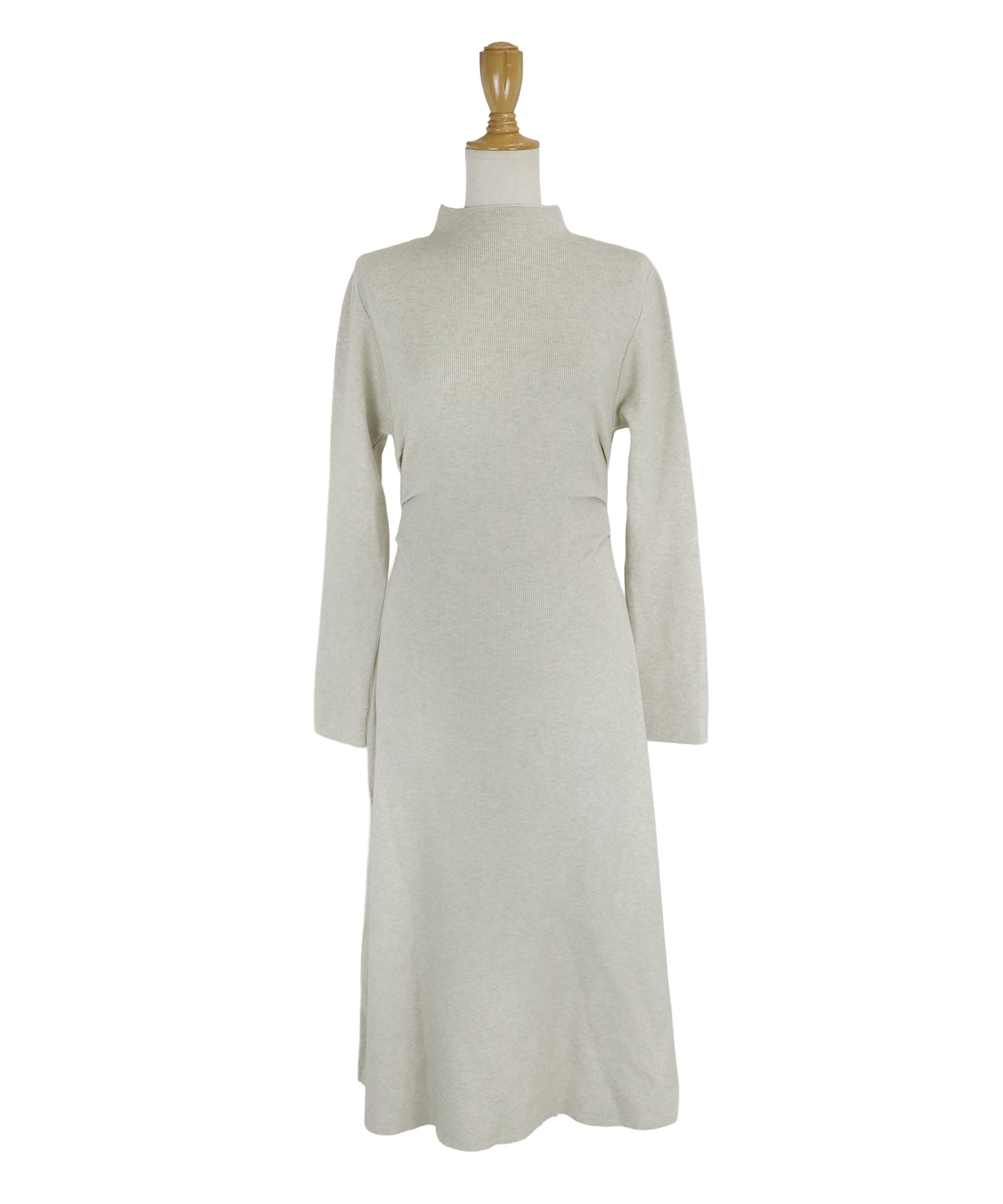 サイドタックニットワンピース