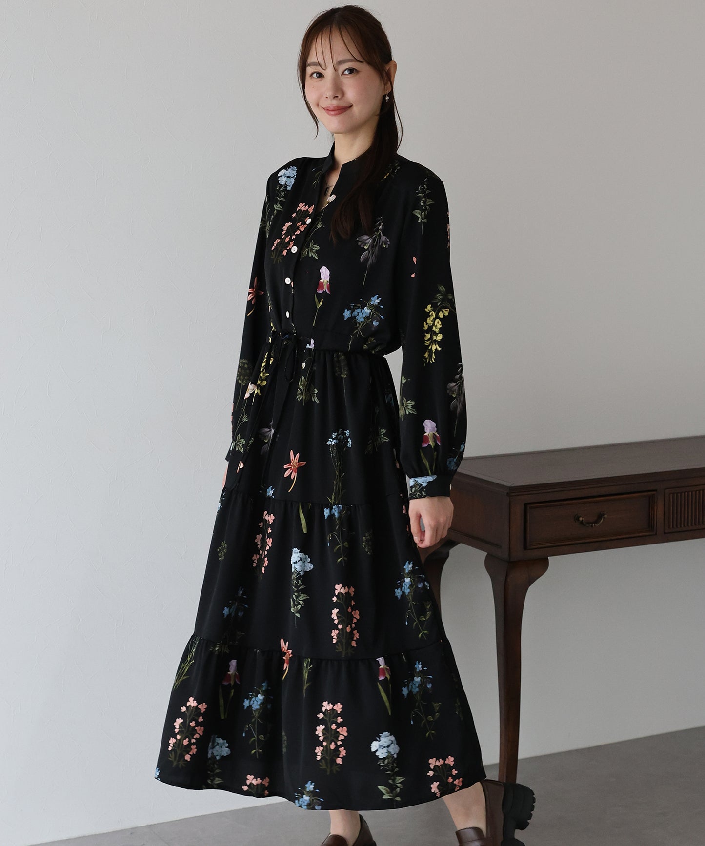 【TIME SALE】ティアードワンピース