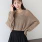 【TIME SALE】メッシュドルマンニット
