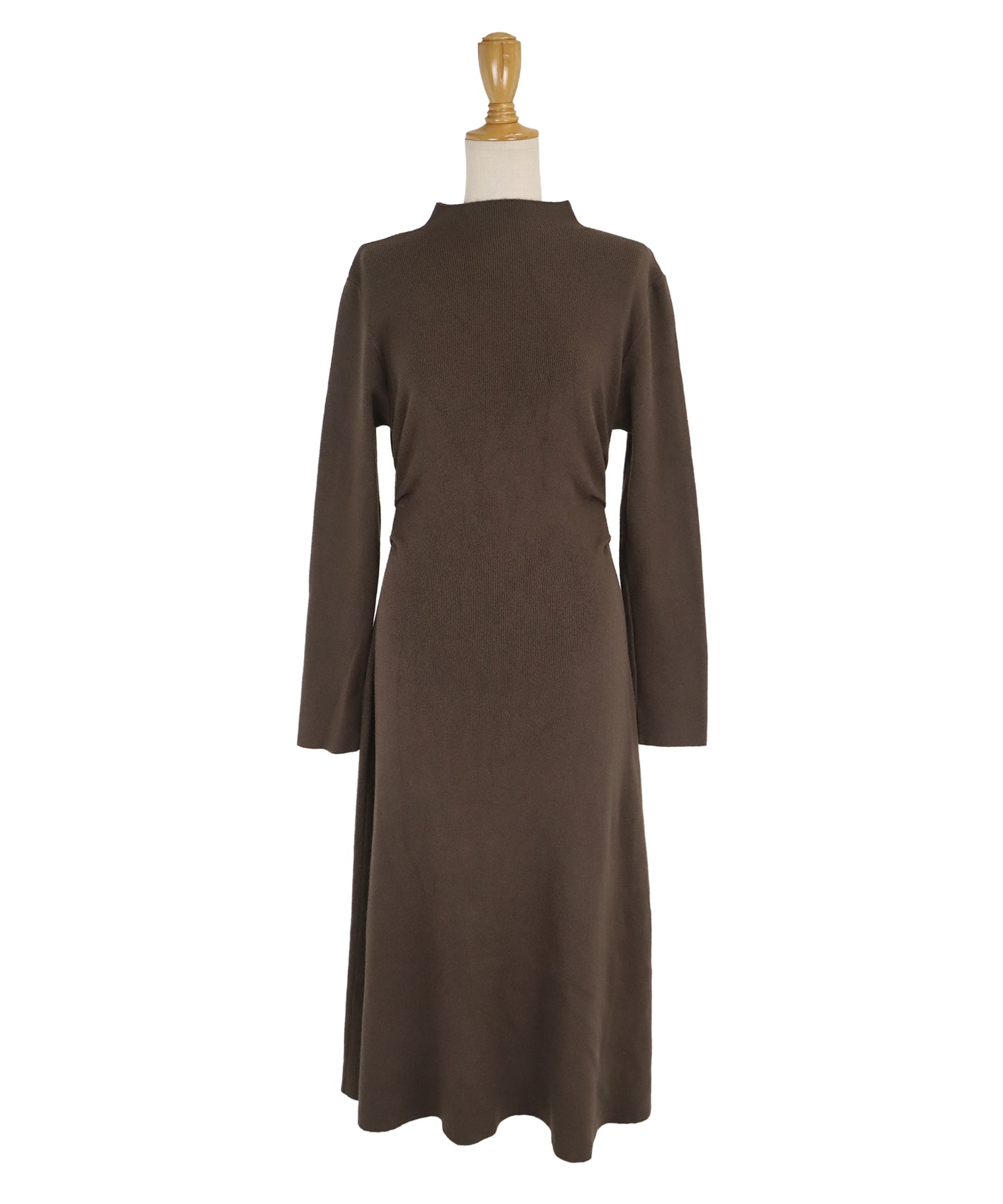 サイドタックニットワンピース