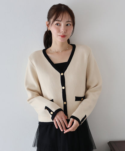 【早割5％OFF】Ⅴネックニットジャケット