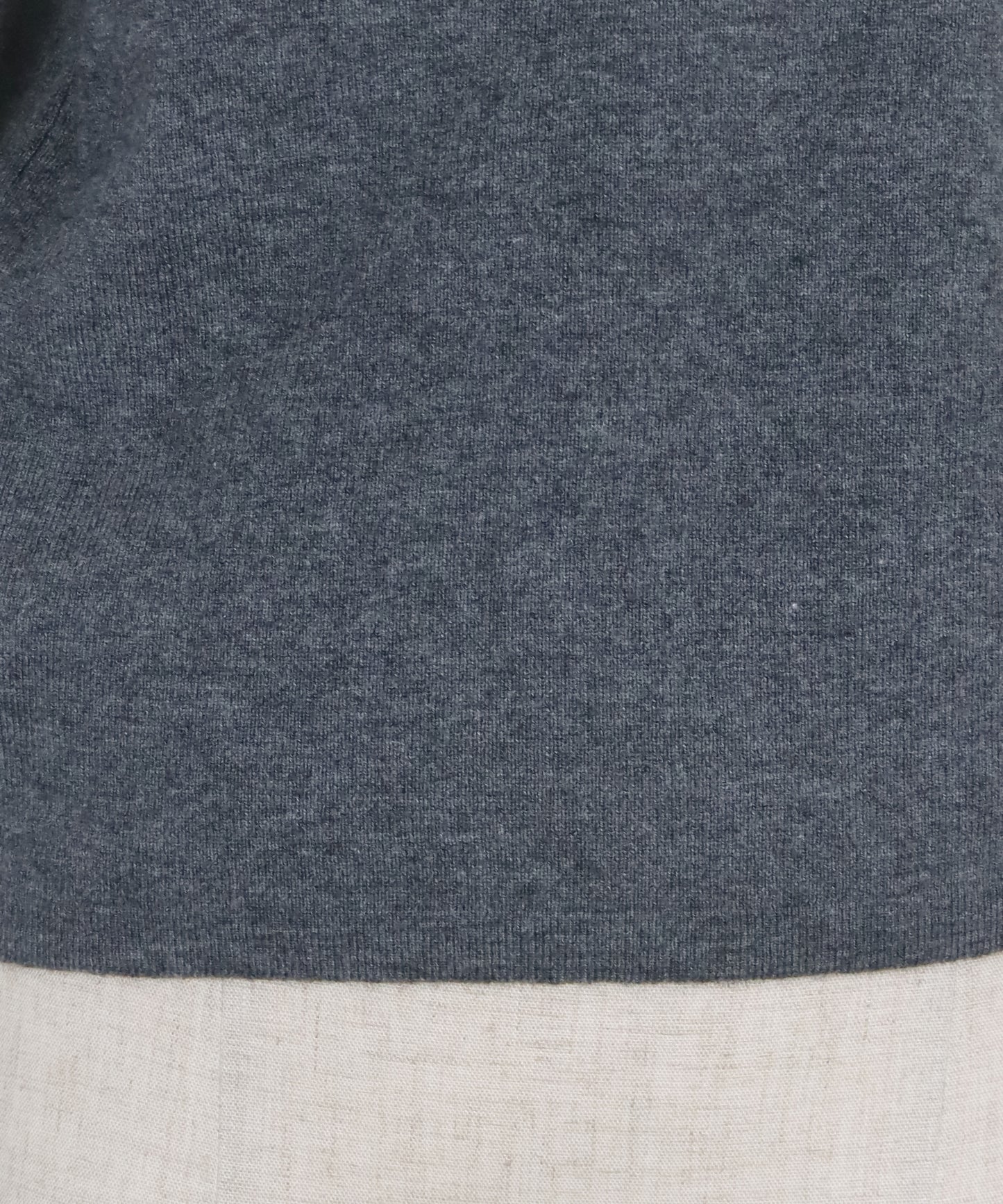 レース襟ニット