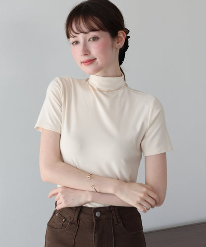 モックネックＴシャツ【メール便】