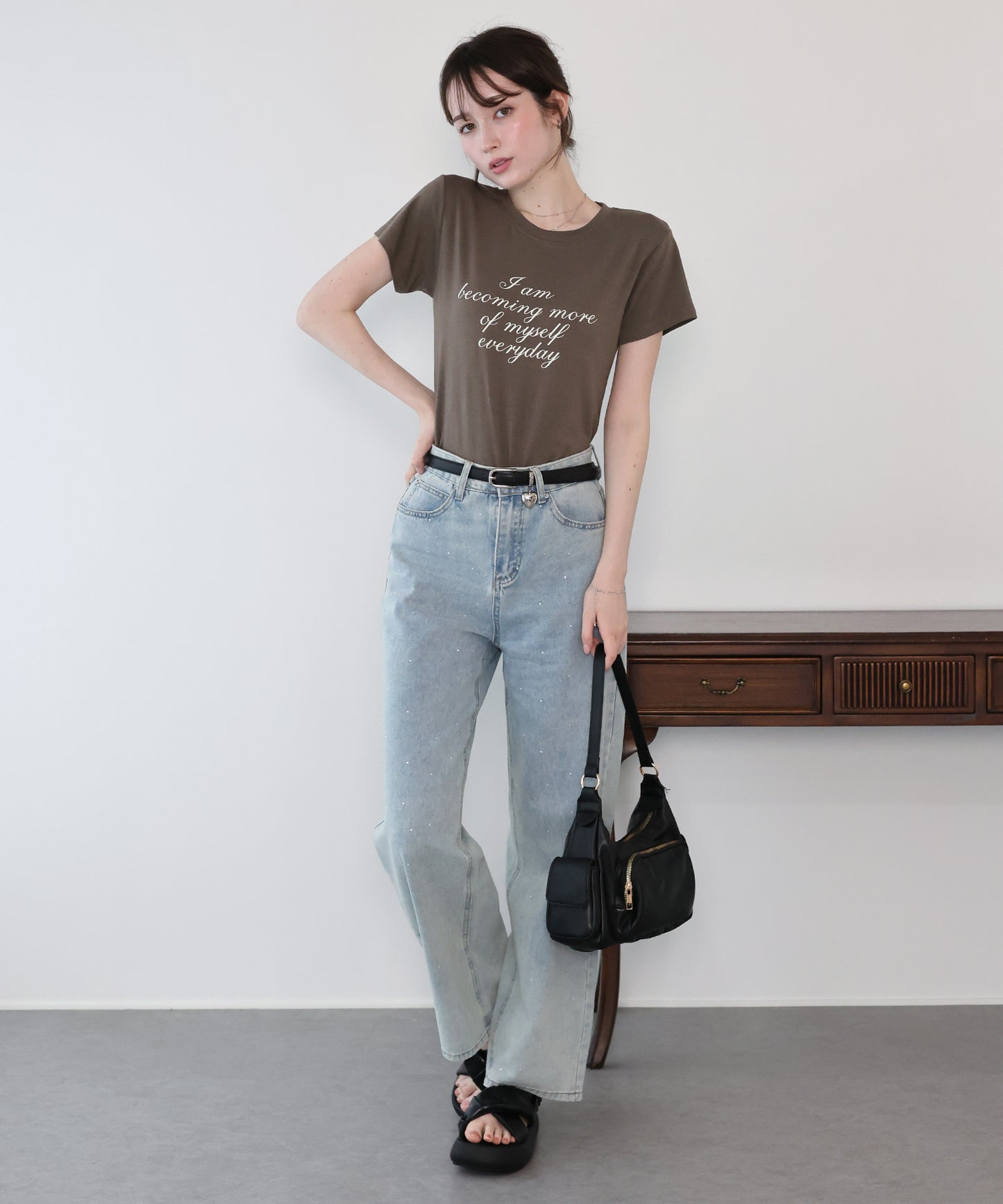 レタリングロゴTシャツ【メール便】