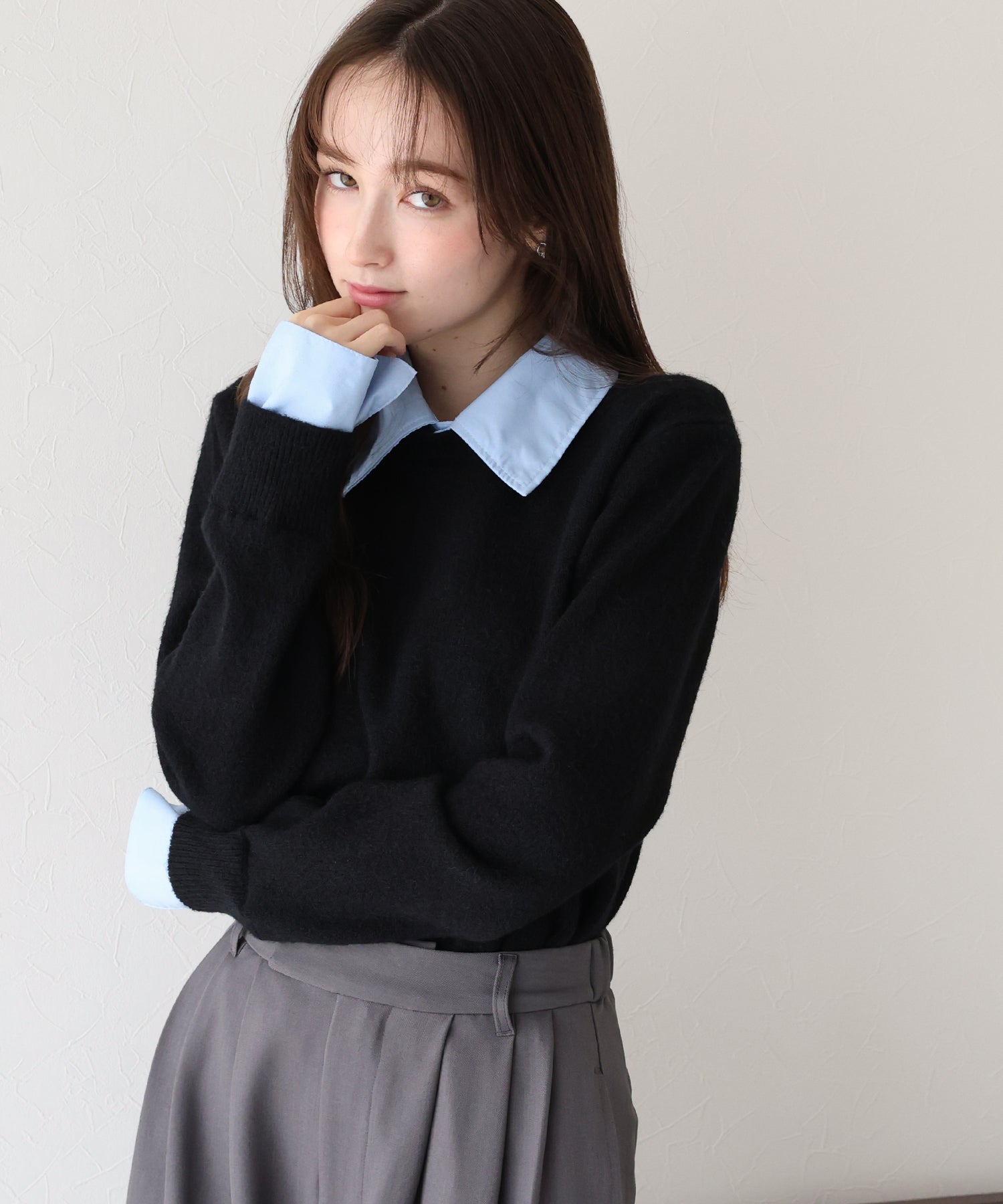シャツドッキングニット – BLUE ONLINE