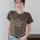 レタリングロゴTシャツ【メール便】