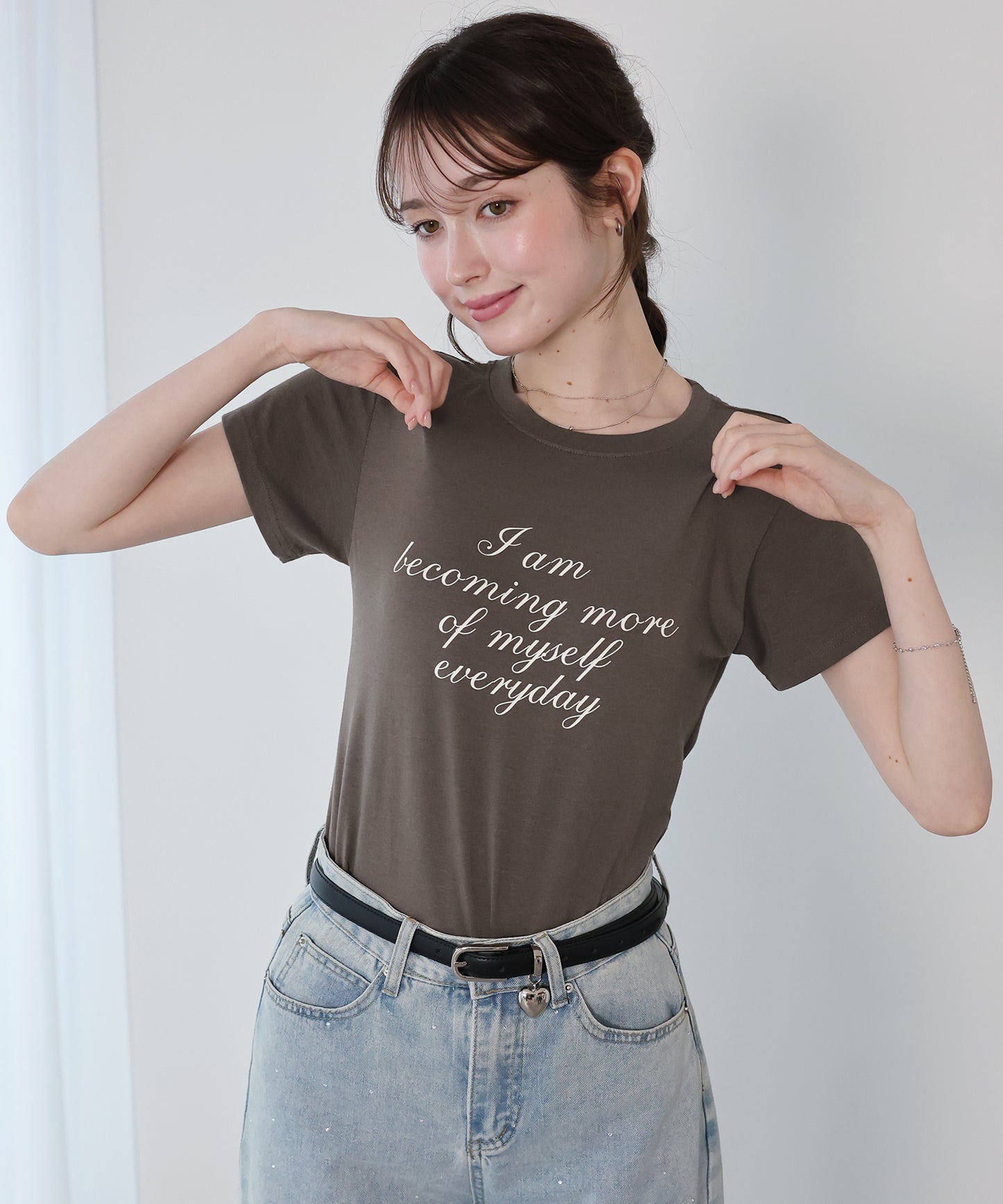 レタリングロゴTシャツ【メール便】
