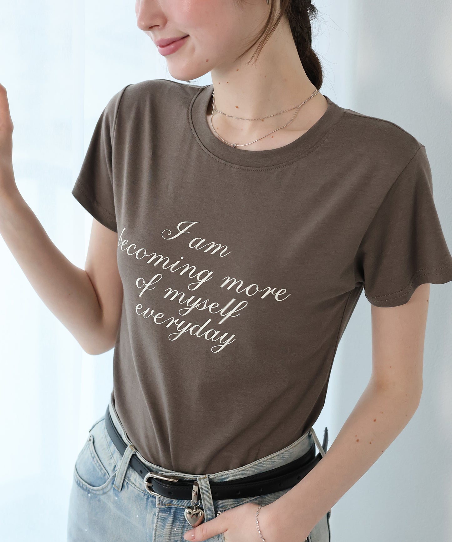 レタリングロゴTシャツ【メール便】