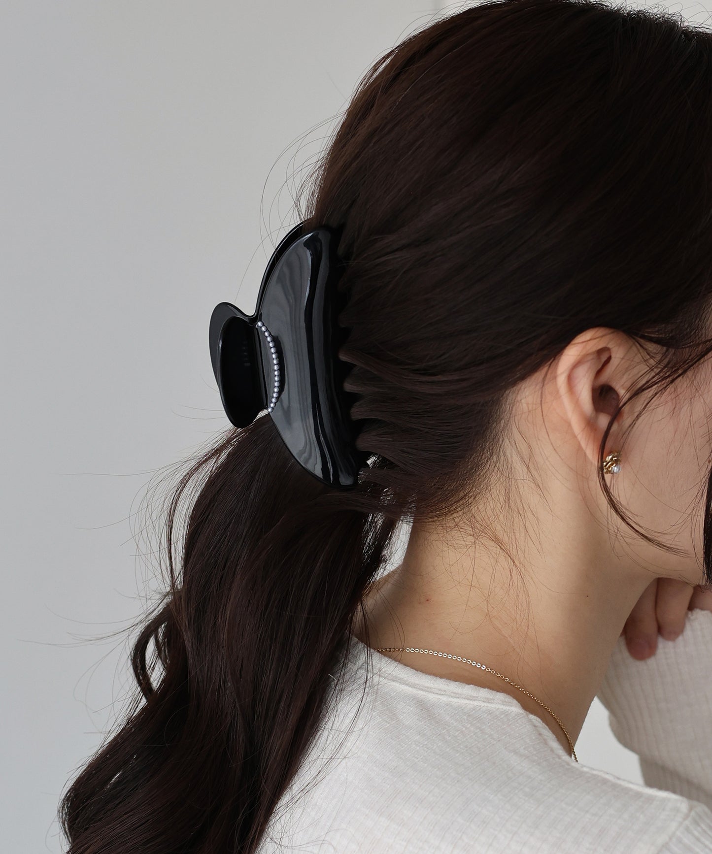 パールポイントバンスクリップ