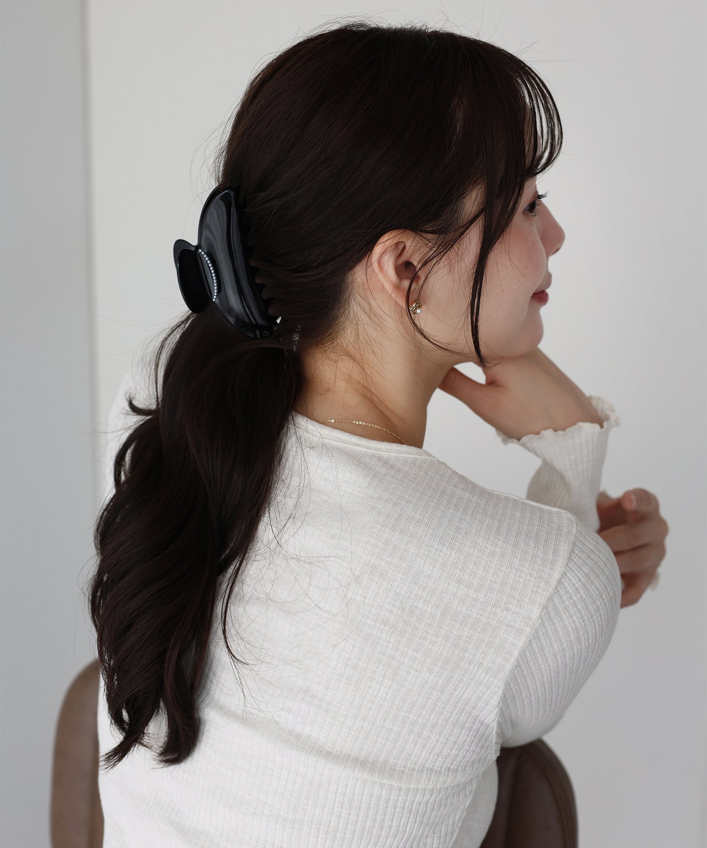 パールポイントバンスクリップ