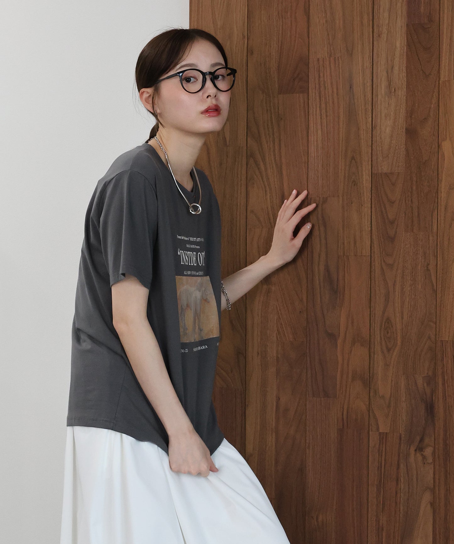 ホースグラフィックTシャツ【ネコポス】