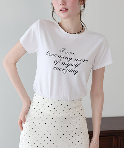 レタリングロゴTシャツ【メール便】