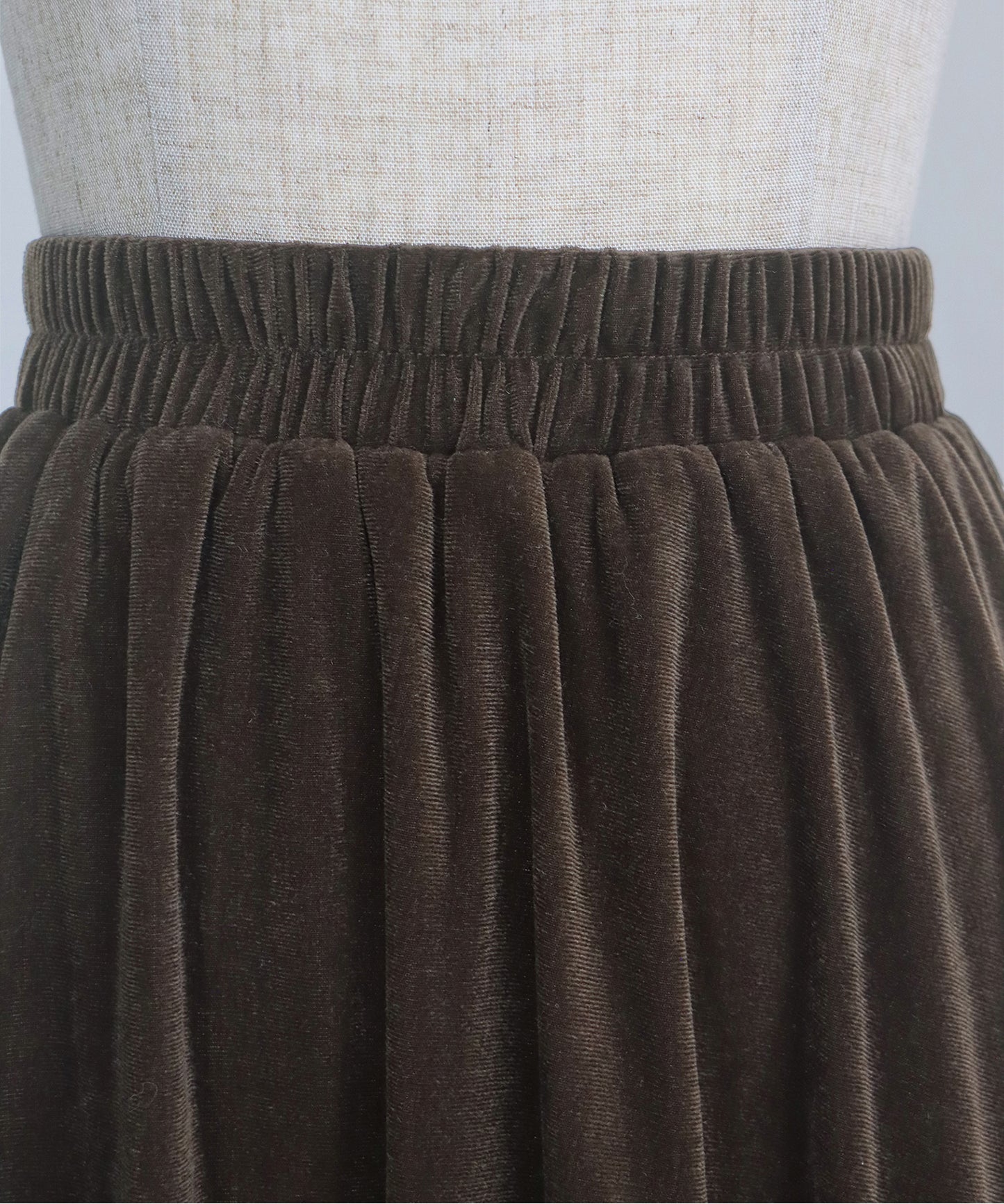 ベロアバルーンスカート