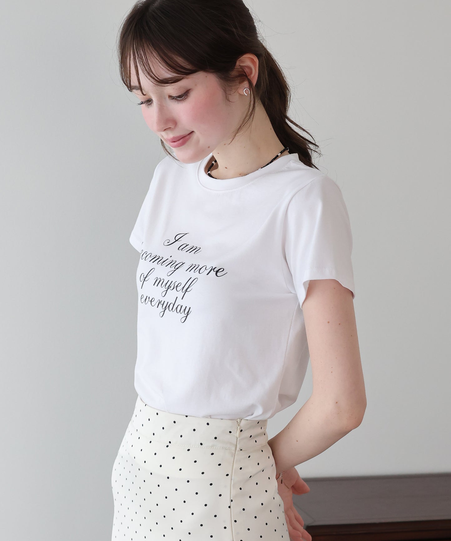 レタリングロゴTシャツ【メール便】