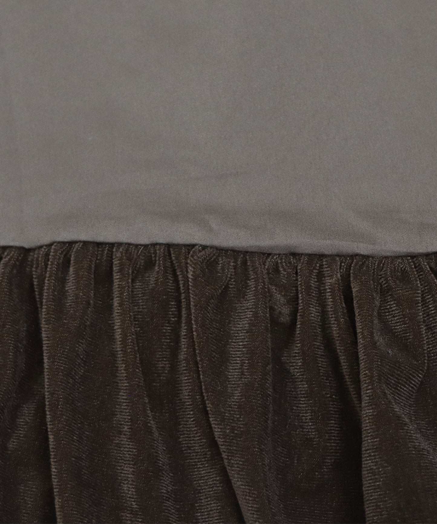 ベロアバルーンスカート