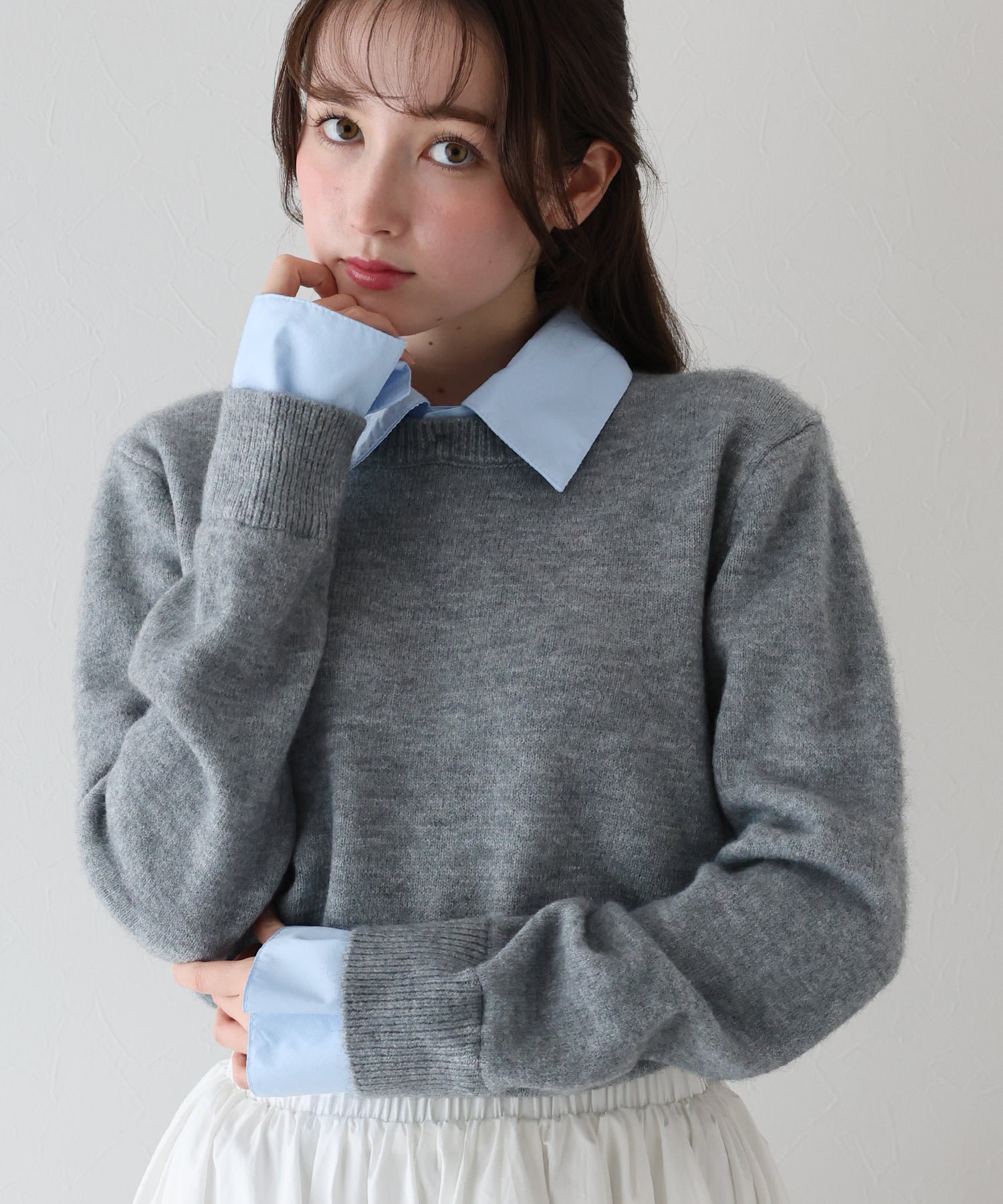 シャツドッキングニット – BLUE ONLINE