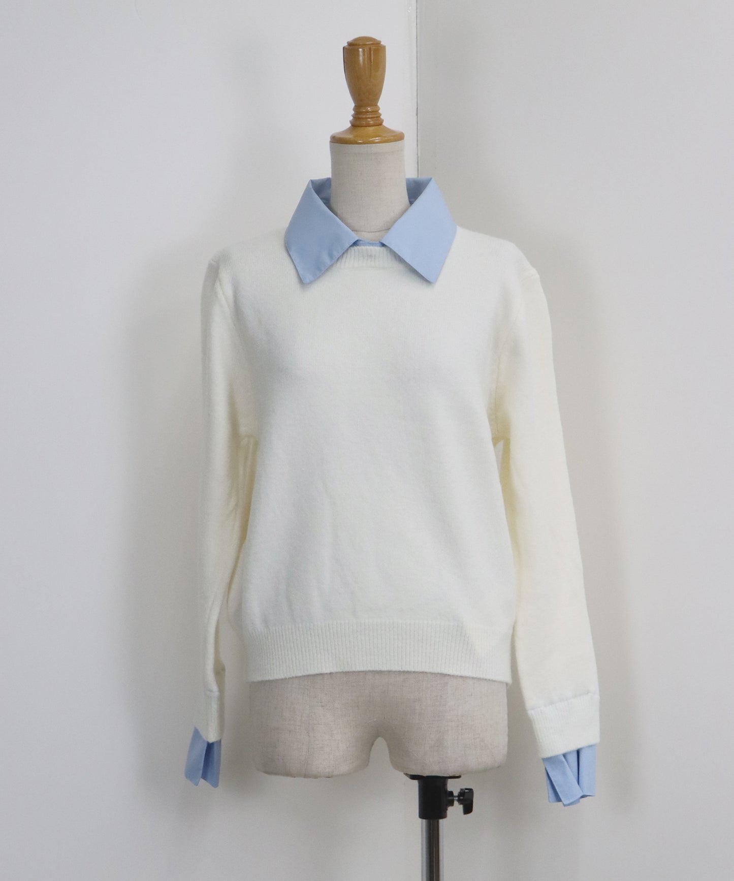 シャツドッキングニット