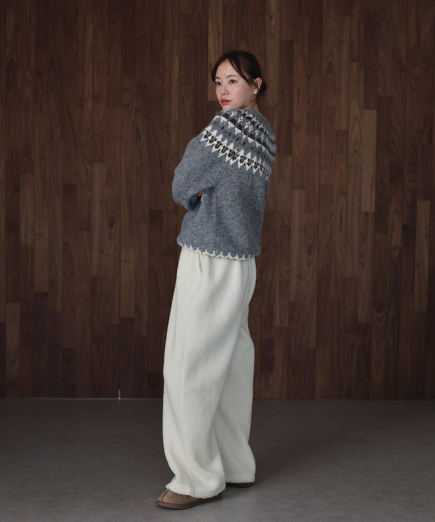 ブークレボアスウェットパンツ