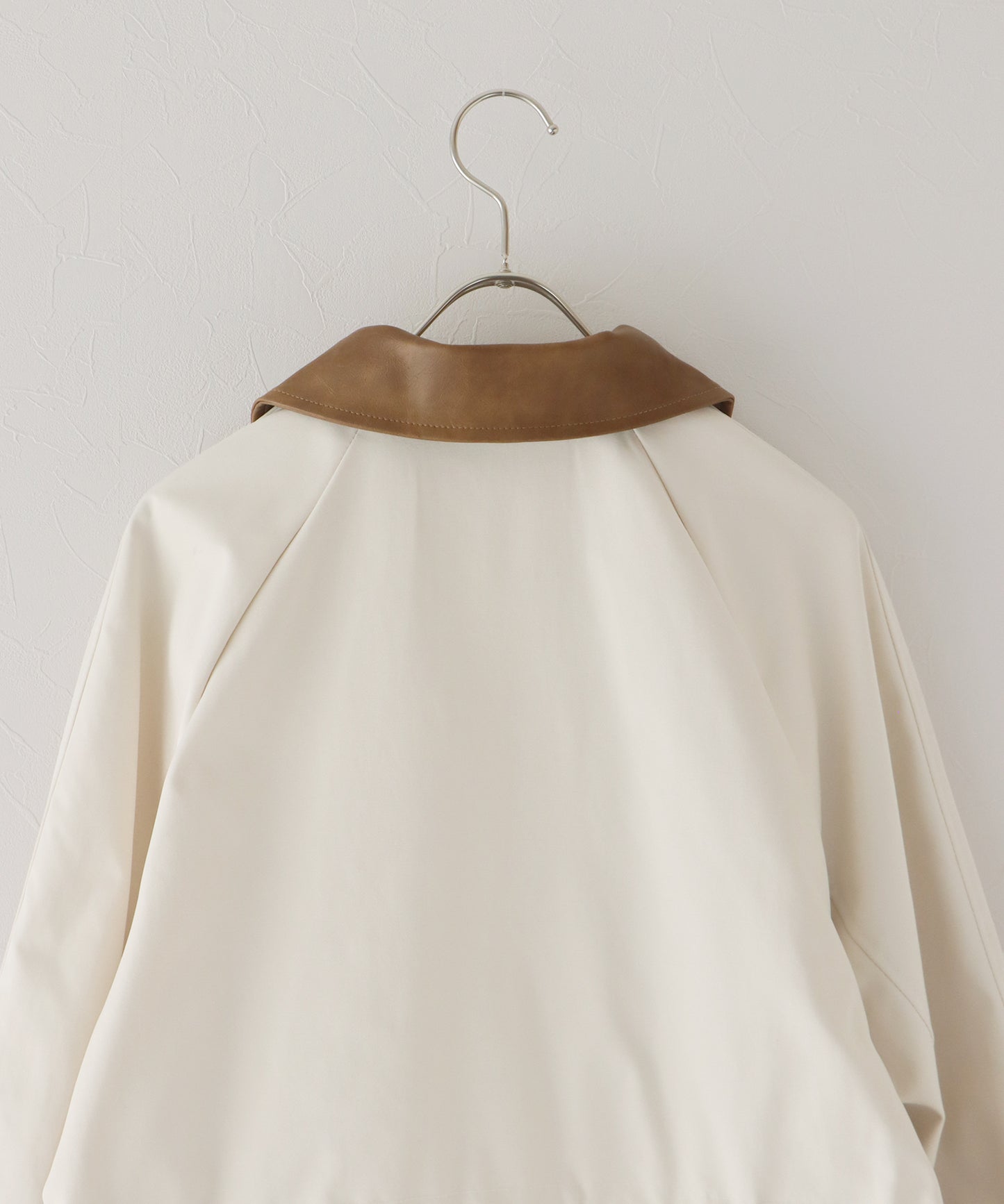 【早割5％OFF】レザー襟スプリングコート