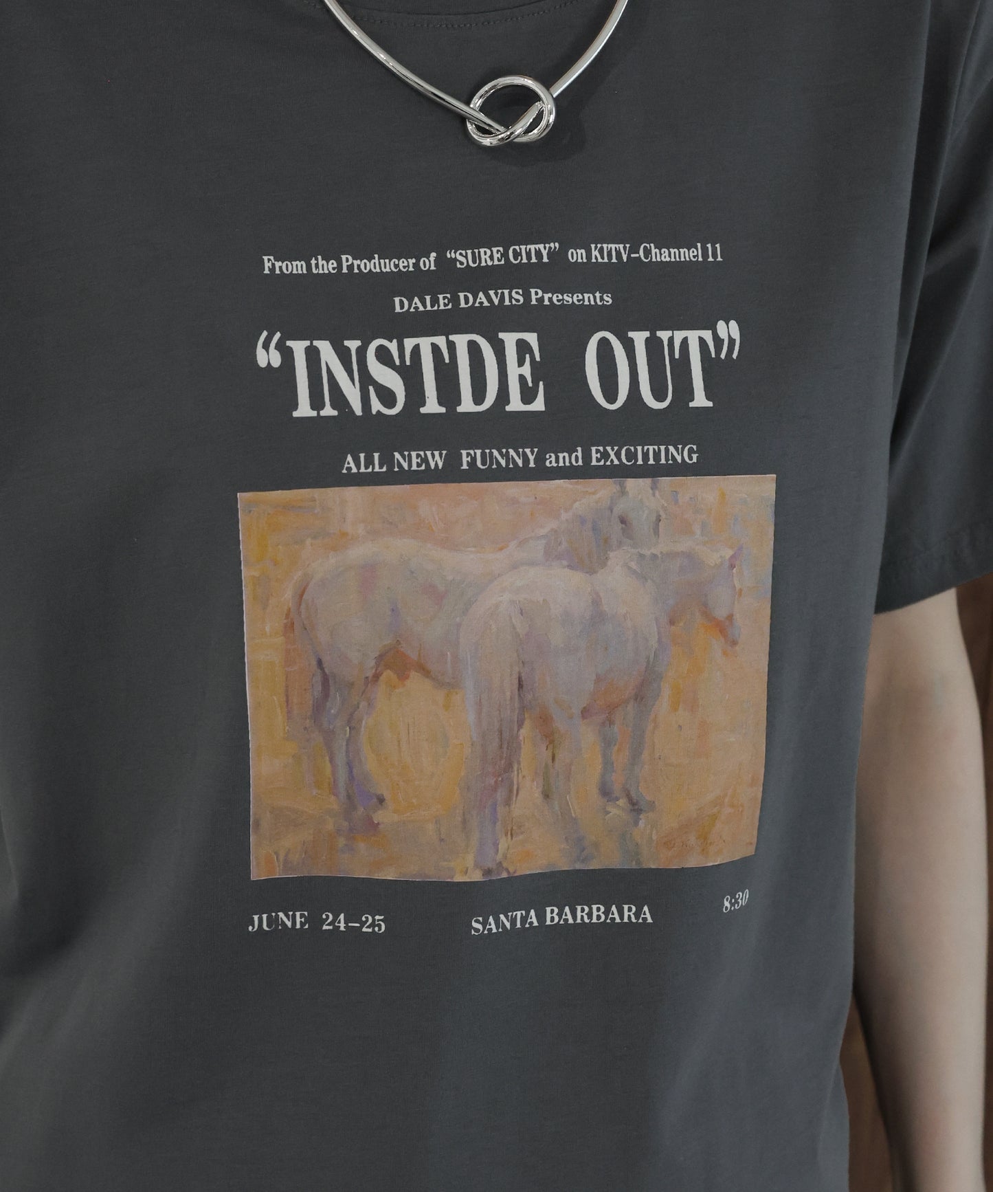ホースグラフィックTシャツ【ネコポス】