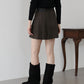 ベルトSETプリーツミニスカート