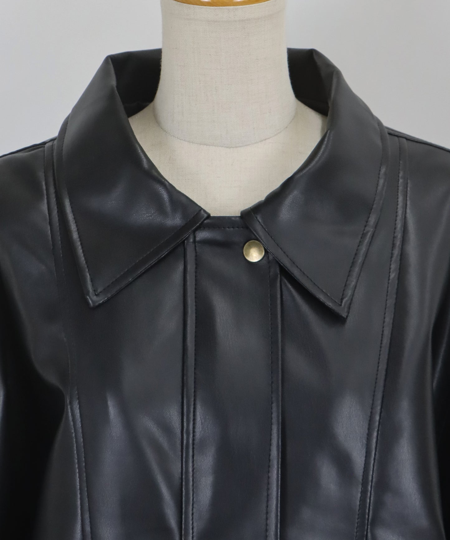 フェイクレザージャケット