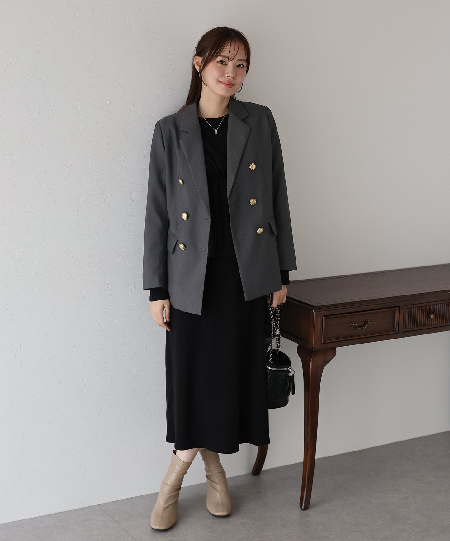 【TIME SALE】バックスリットテーラードジャケット