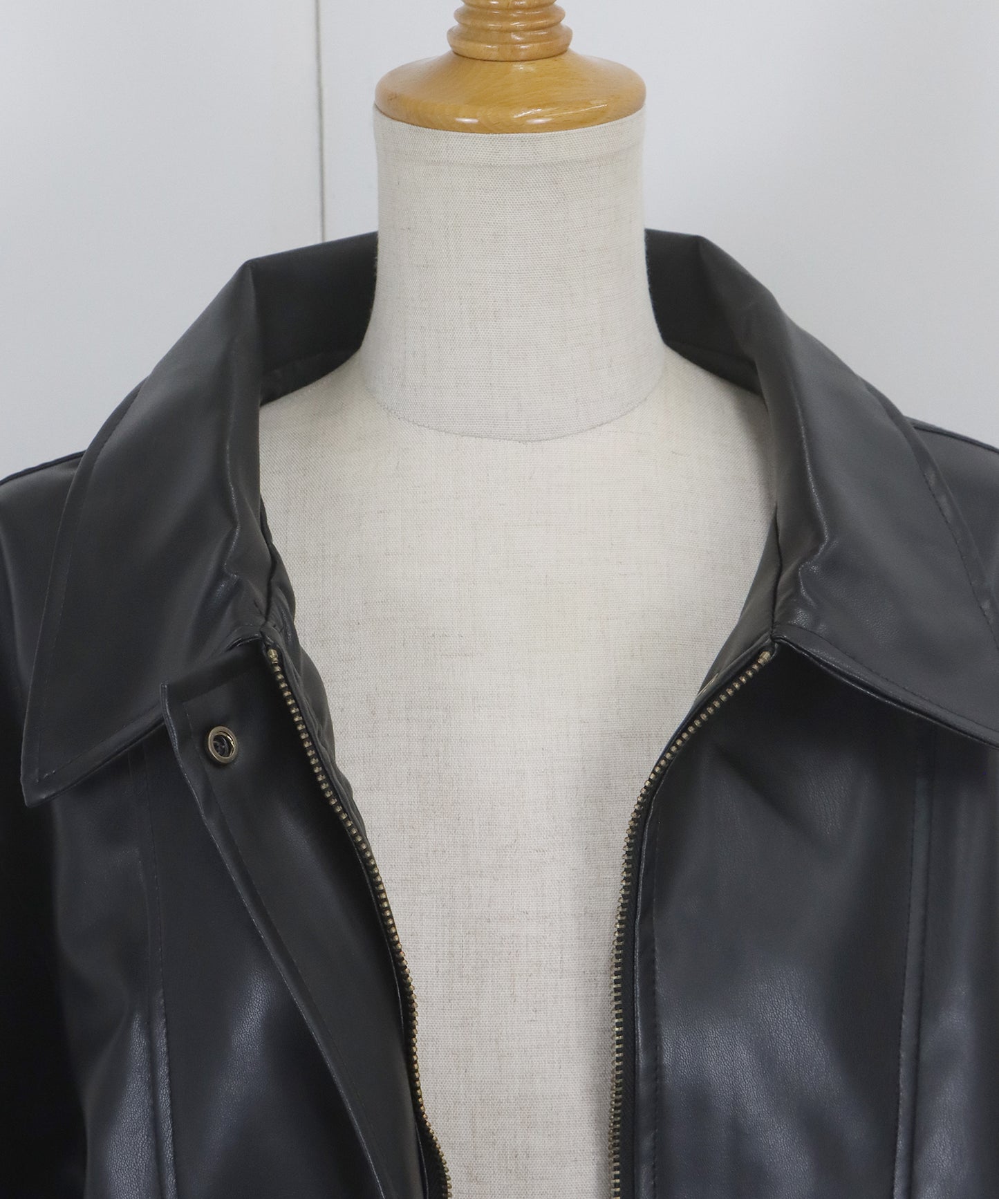 フェイクレザージャケット