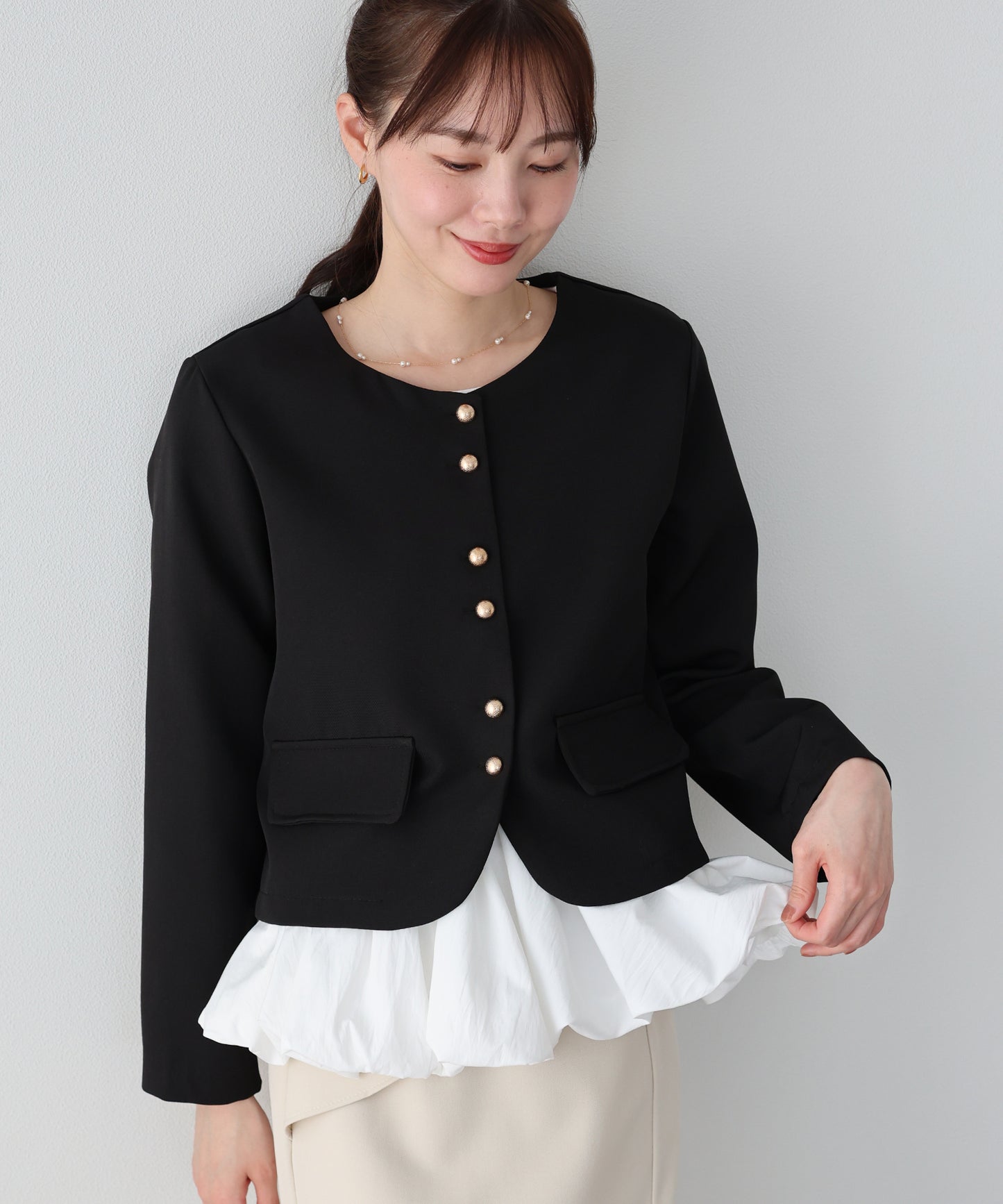 ベアバルーンペプラムビスチェ【ネコポス】