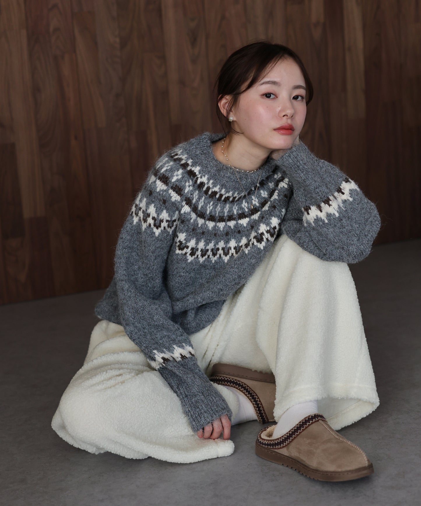 ブークレボアスウェットパンツ