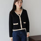 【早割5％OFF】Ⅴネックニットジャケット