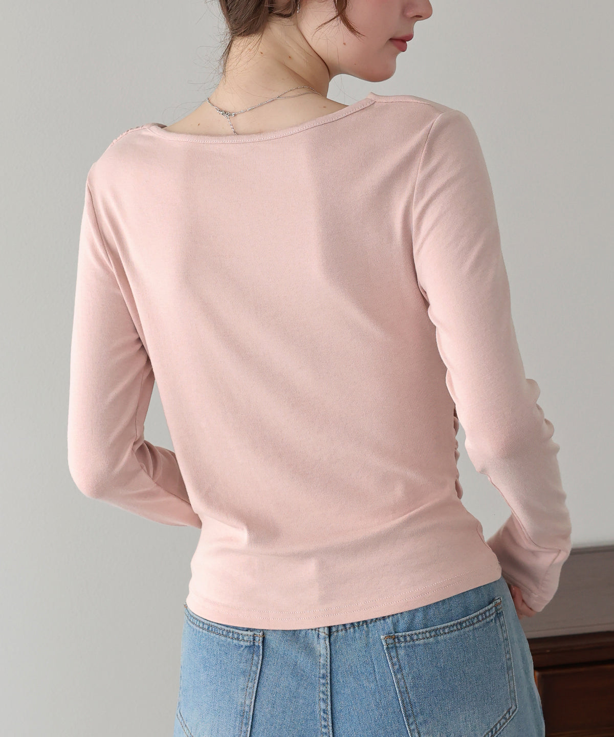 ドレープロングTシャツ【メール便】