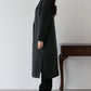 テーラードウールロングコート