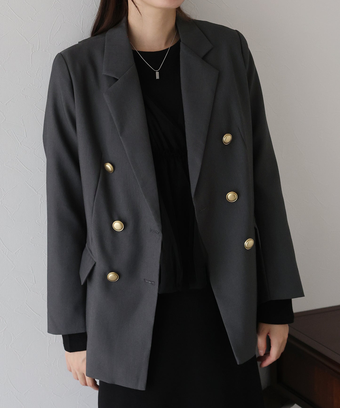 【早割5％OFF】バックスリットテーラードジャケット