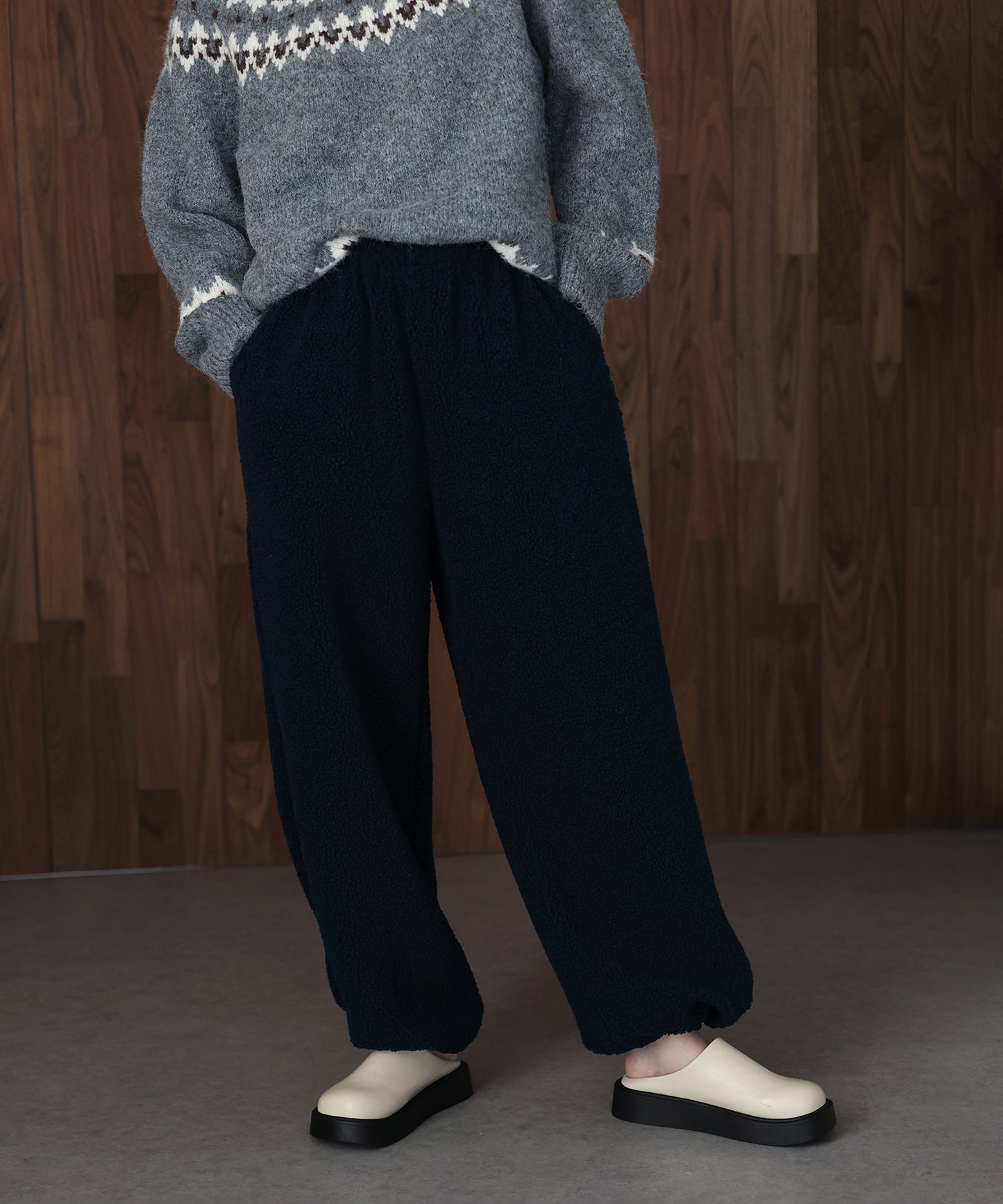 ブークレボアスウェットパンツ