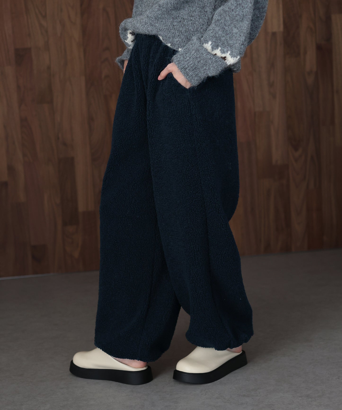 ブークレボアスウェットパンツ