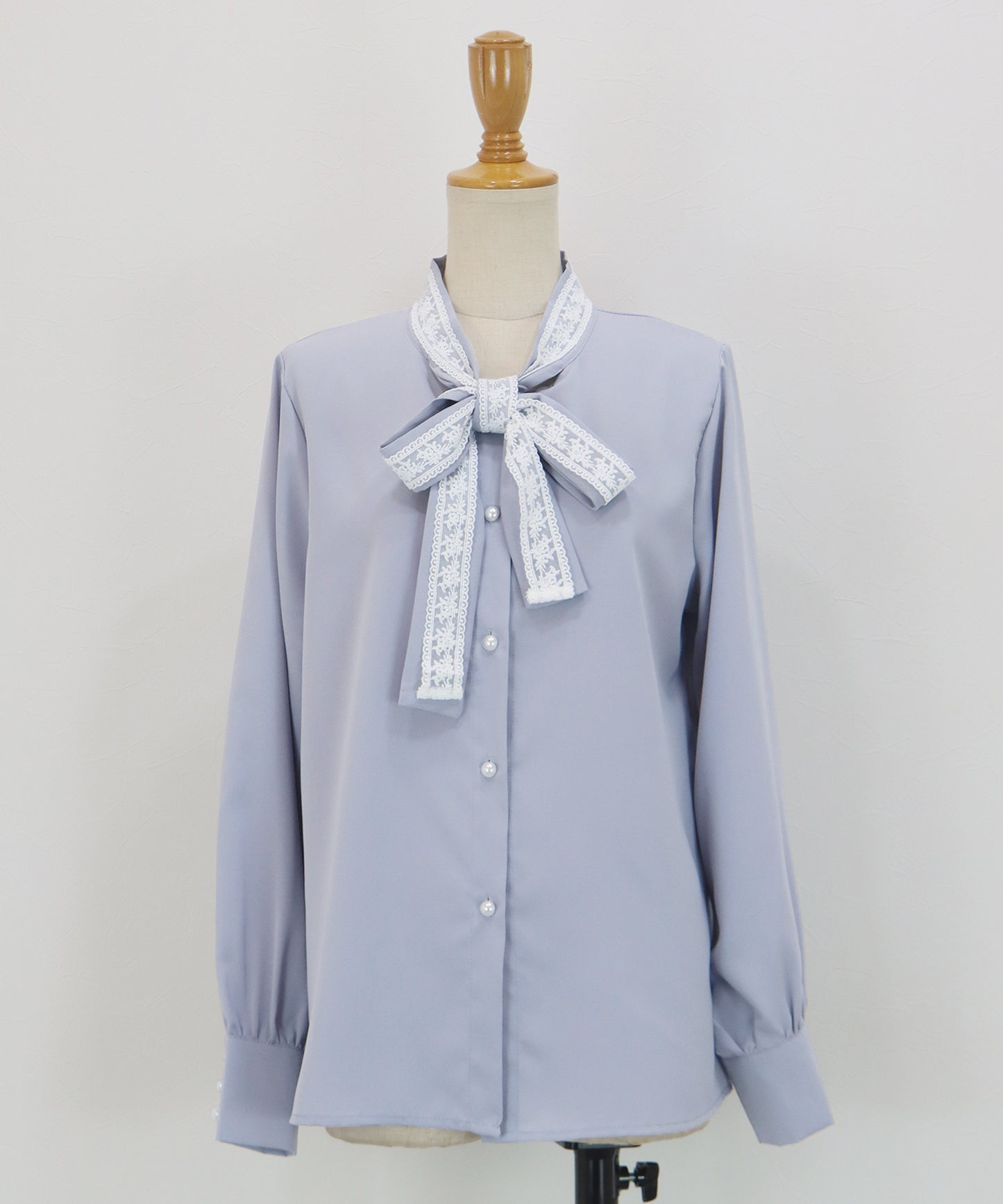 レースボウタイブラウス【ネコポス】