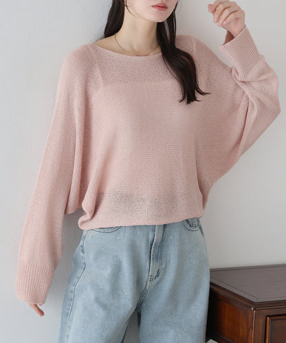 メッシュドルマンニット