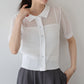【TIME SALE】メッシュポロニット