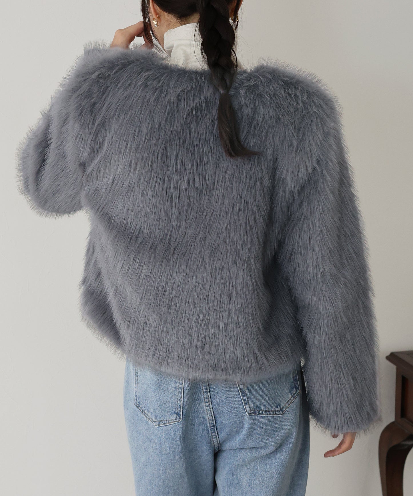 【TIME SALE】ボリュームファーコート