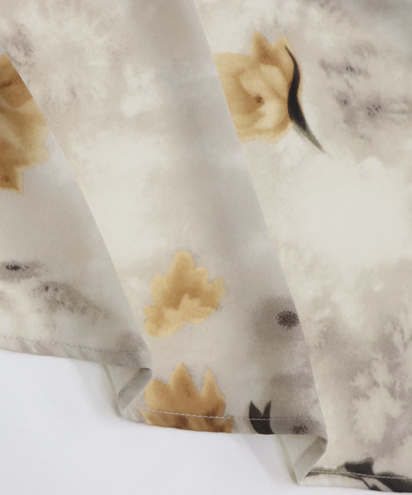 フラワープリント マーメイドスカート