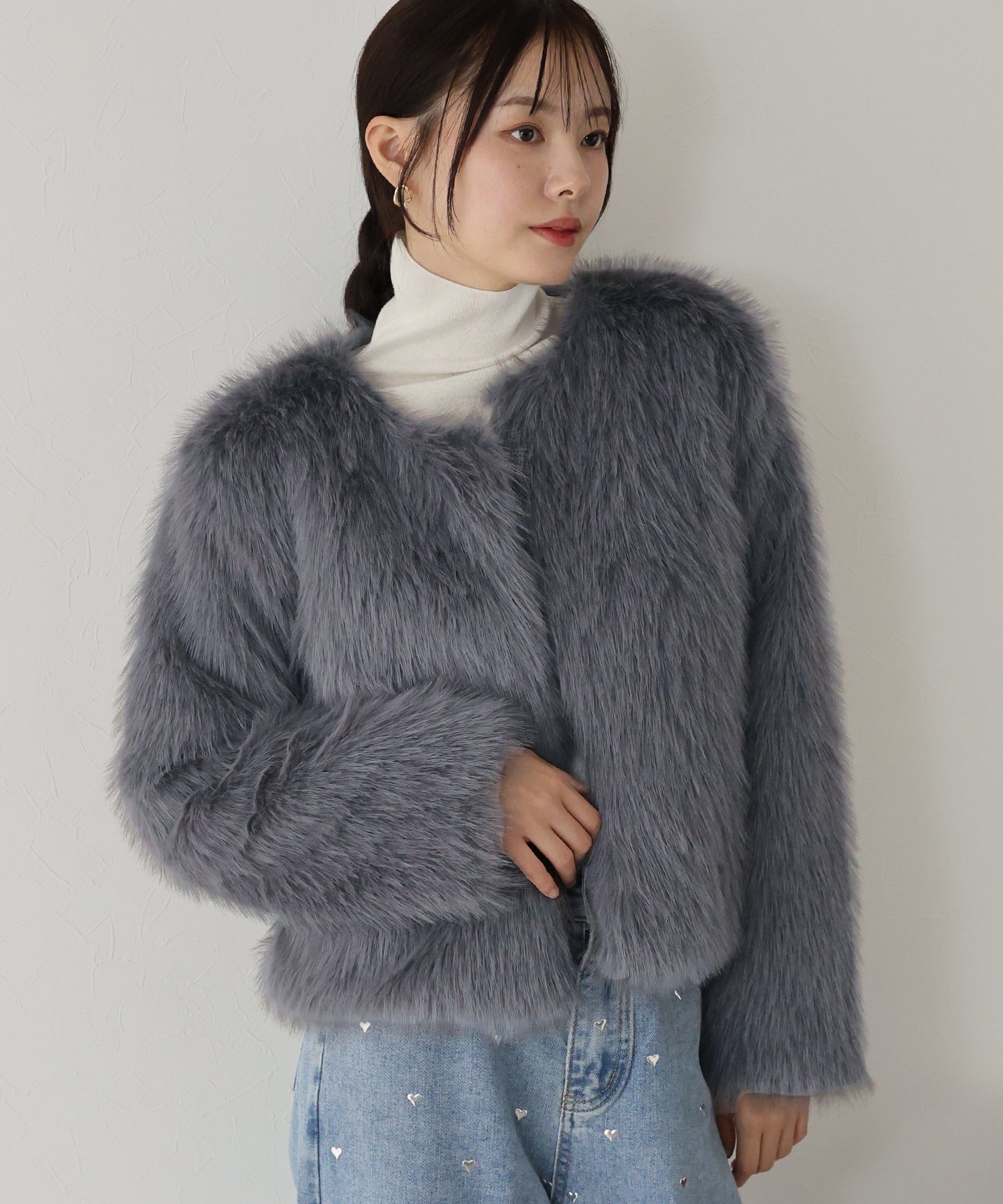 ボリュームファーコート – BLUE ONLINE